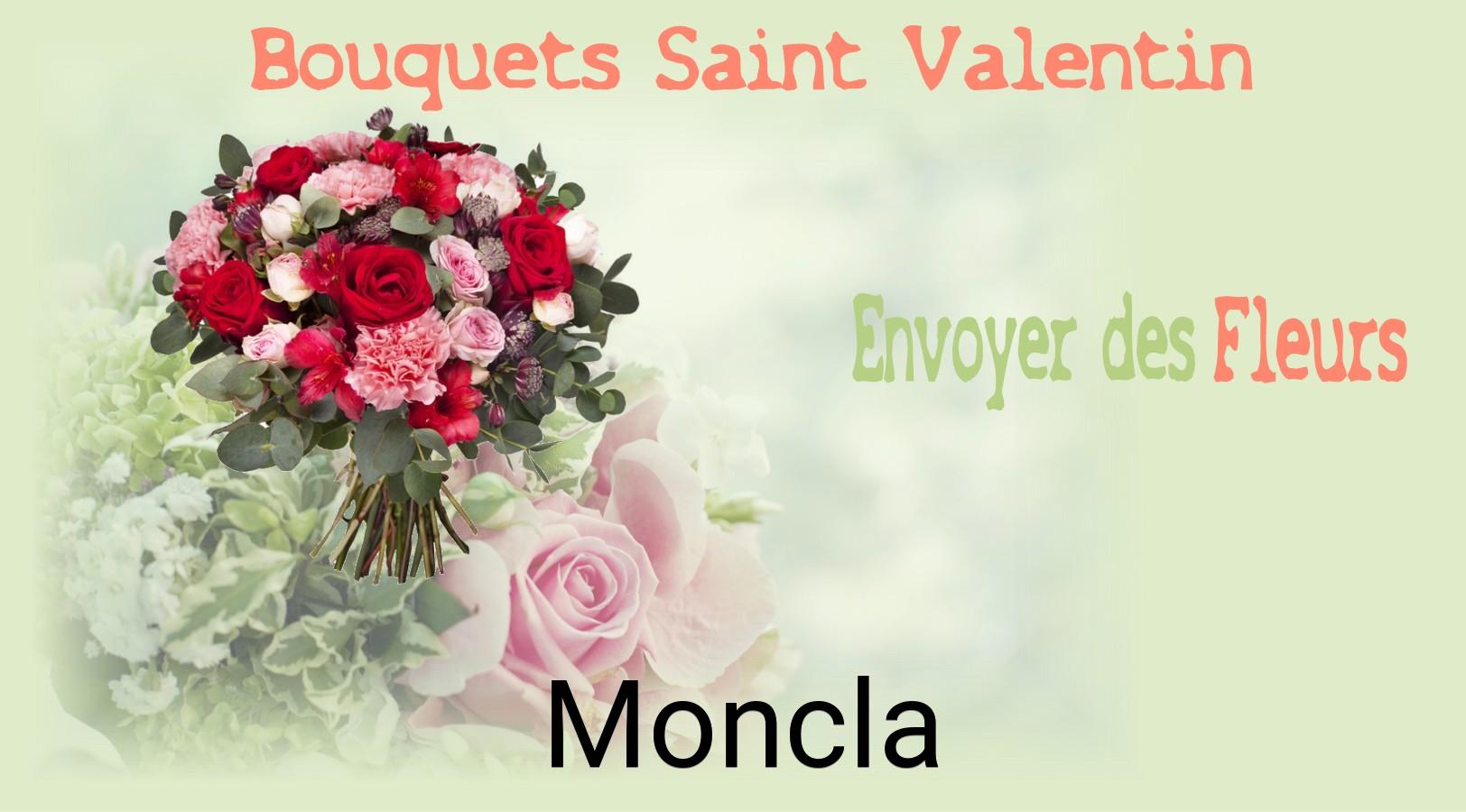 Roses de Saint-Valentin livrées à Moncla